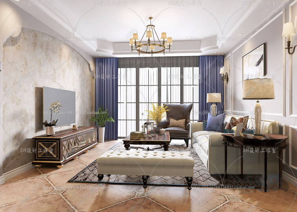 70 LIVING ROOM SETS VOL.12 - VRAY