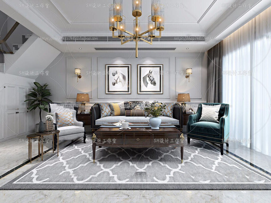 70 LIVING ROOM SETS VOL.12 - VRAY