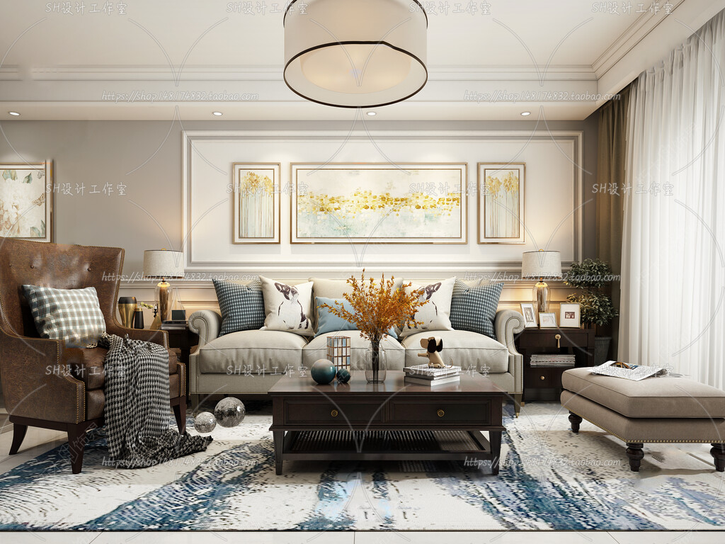 70 LIVING ROOM SETS VOL.12 - VRAY