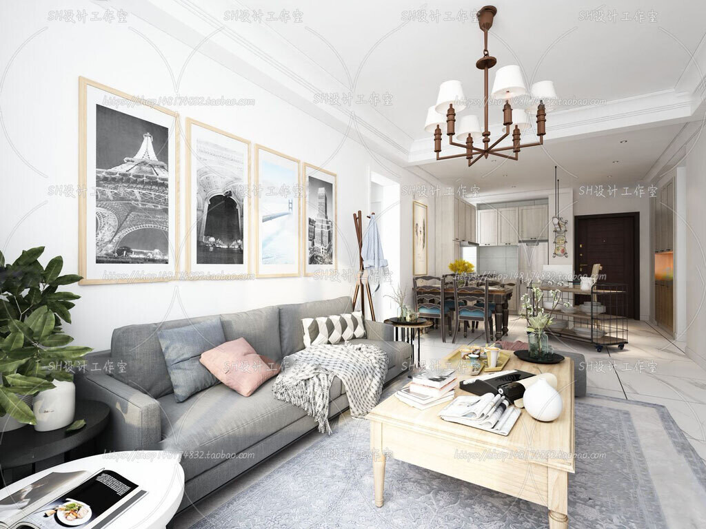 70 LIVING ROOM SETS VOL.12 - VRAY