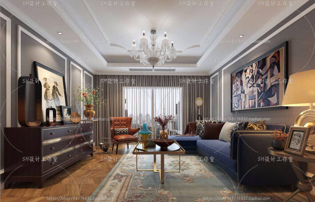 70 LIVING ROOM SETS VOL.12 - VRAY