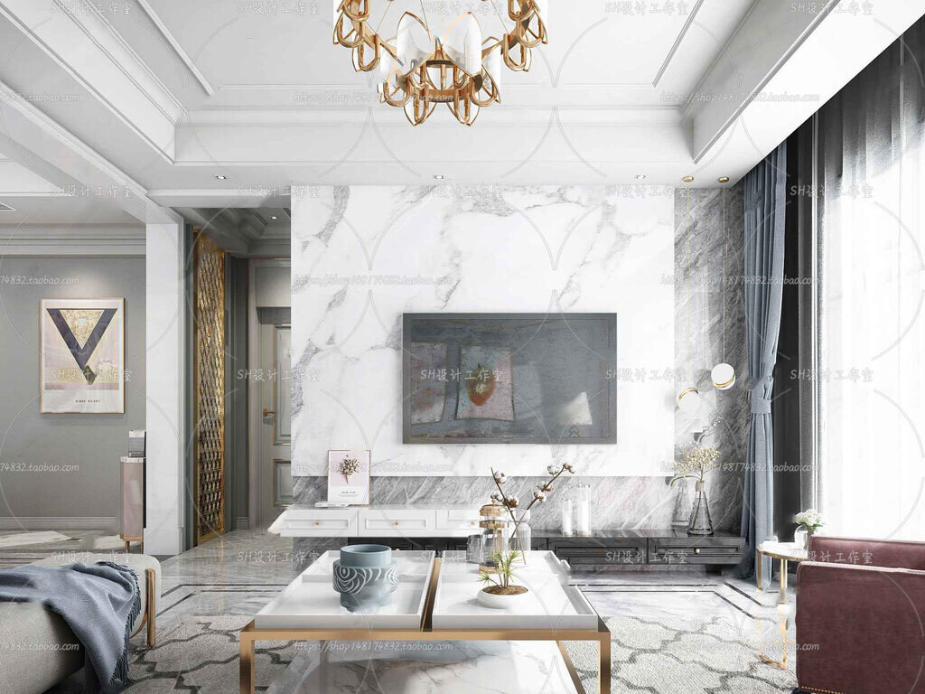 70 LIVING ROOM SETS VOL.12 - VRAY