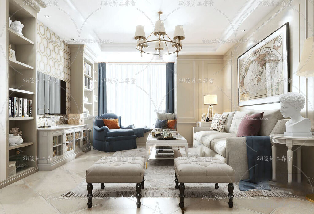 70 LIVING ROOM SETS VOL.12 - VRAY
