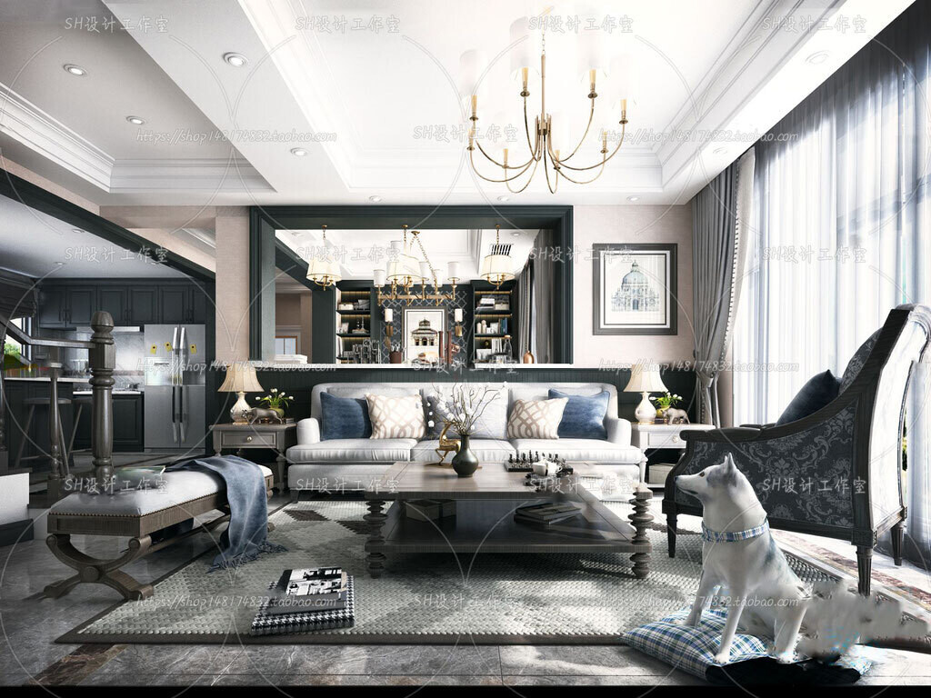 70 LIVING ROOM SETS VOL.12 - VRAY