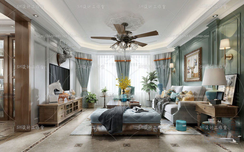 70 LIVING ROOM SETS VOL.12 - VRAY