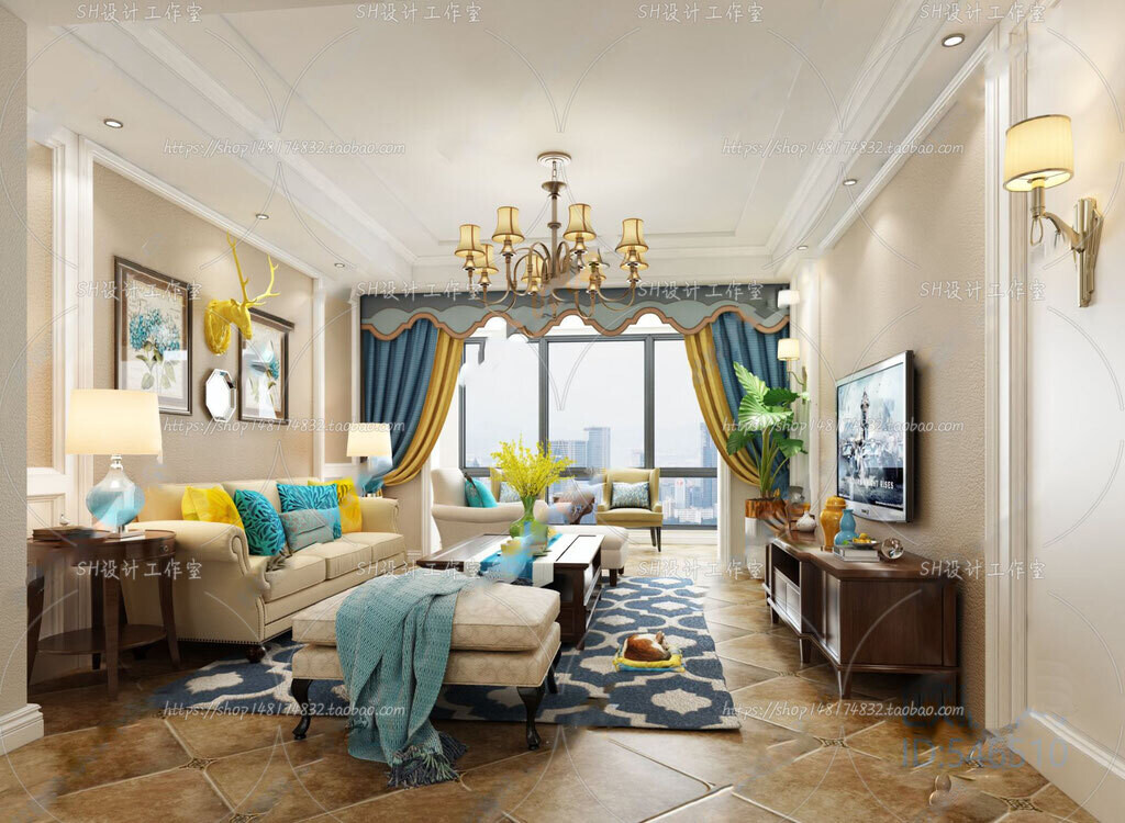 70 LIVING ROOM SETS VOL.12 - VRAY
