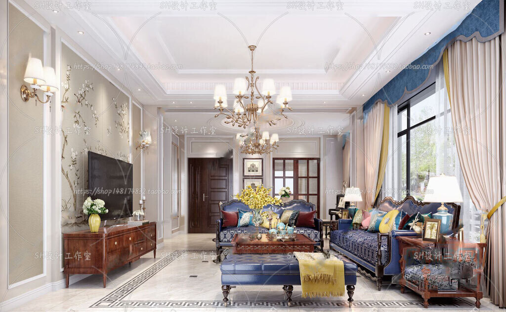 70 LIVING ROOM SETS VOL.12 - VRAY