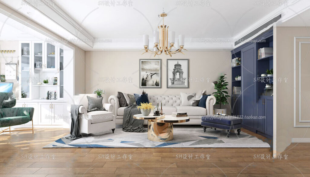 70 LIVING ROOM SETS VOL.12 - VRAY