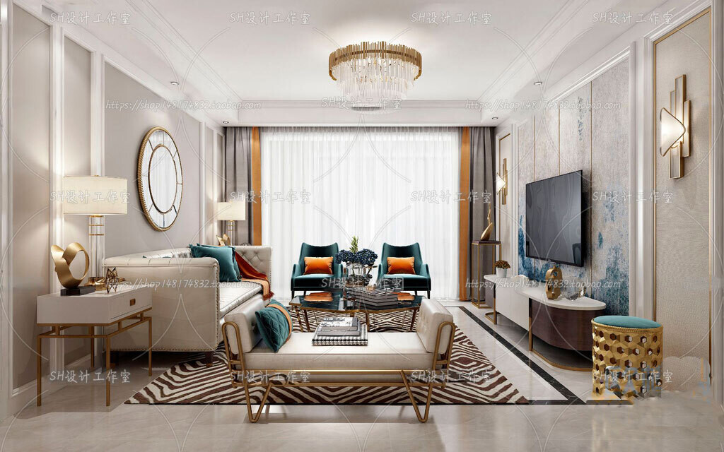 70 LIVING ROOM SETS VOL.12 - VRAY