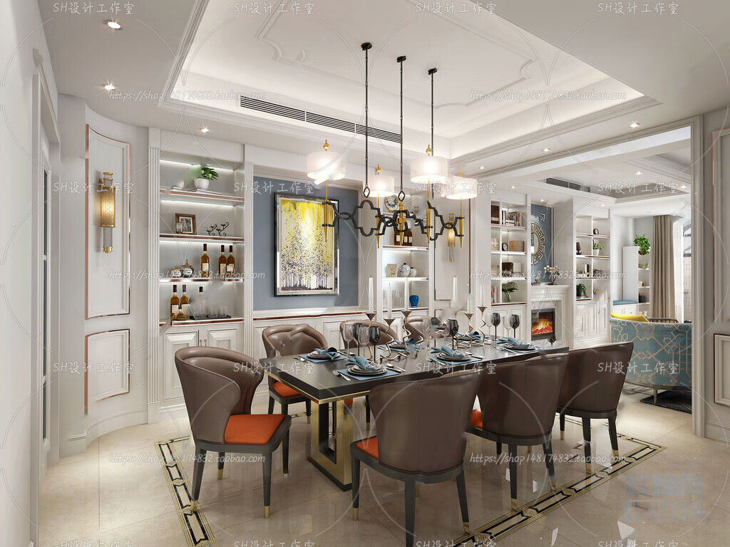 70 LIVING ROOM SETS VOL.12 - VRAY