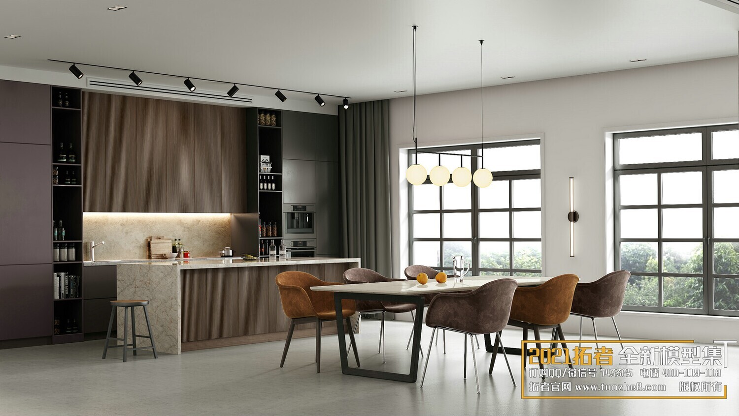 67 LIVING ROOM VRAY SCENES 3D MODELS VOL.19 - VRAY