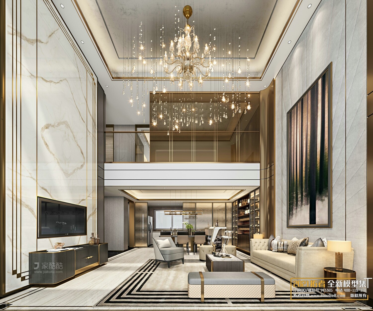 67 LIVING ROOM VRAY SCENES 3D MODELS VOL.19 - VRAY