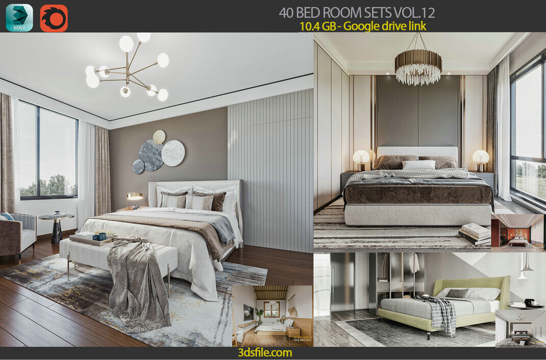 40 BEDROOM FULL SCENE  VOL.12 - CO.RO.NA
