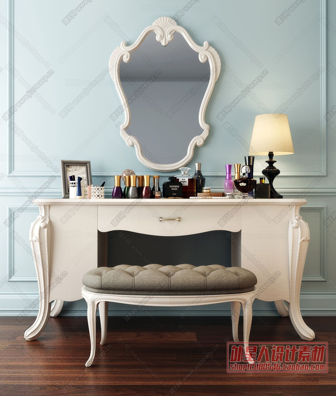 14 DRESSING TABLE MODELS VOL.01- VRAY