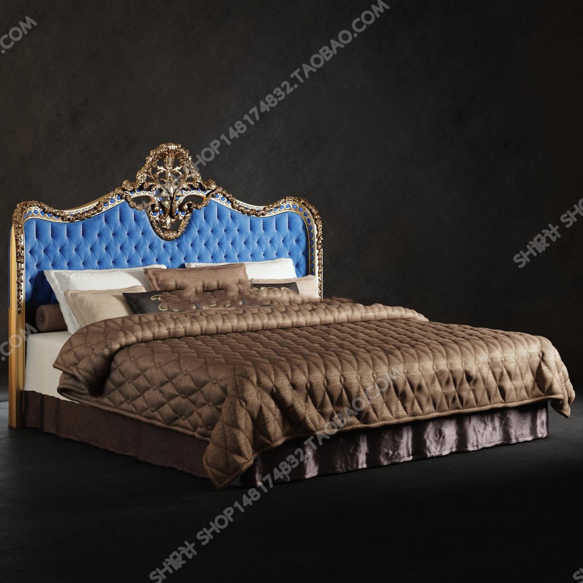 45 SET BED ROOM 3D MODELS CLASSIC STYLE-VRAY
