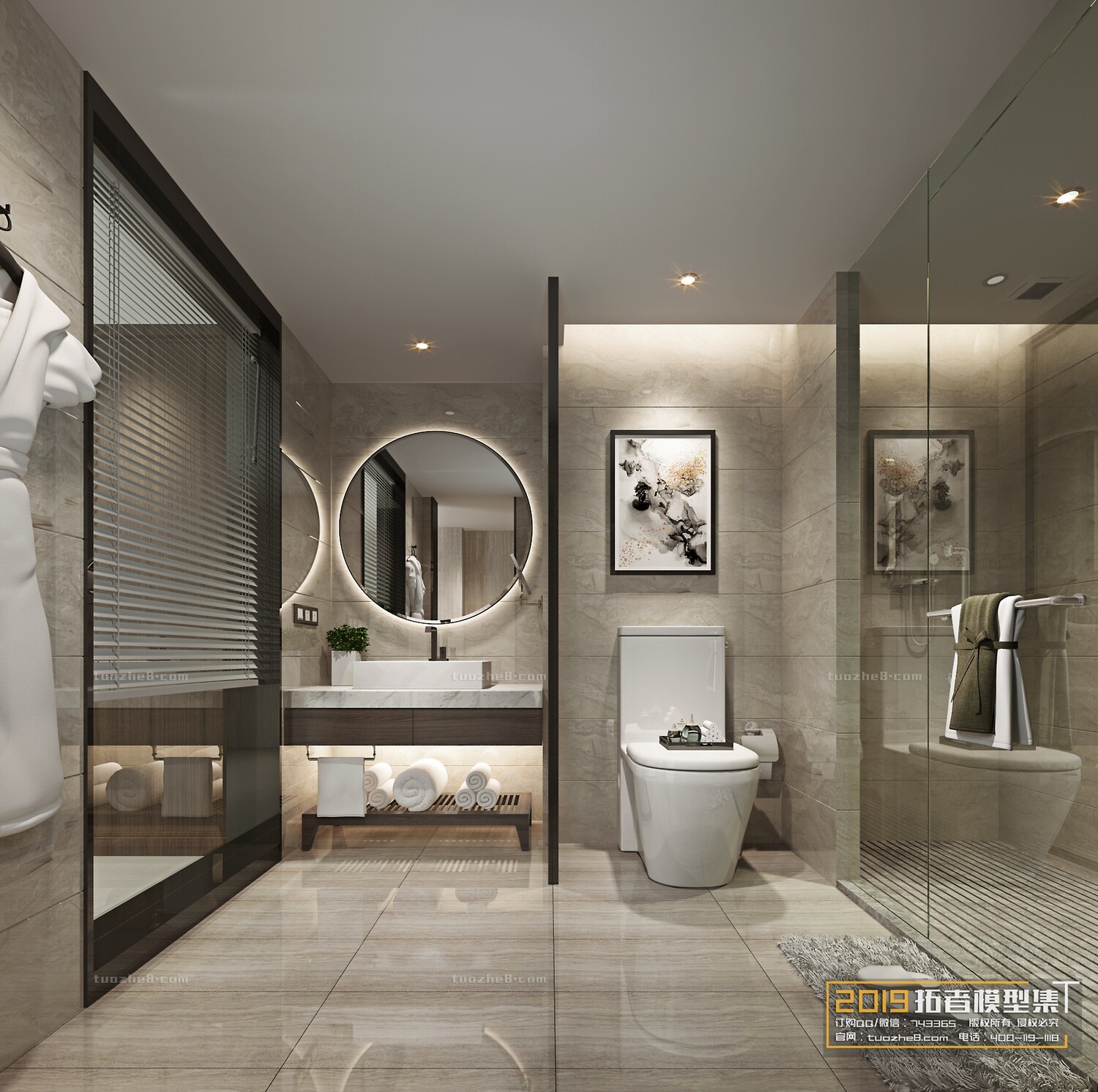 19 BATHROOM FULL SCENES  VOL.05 - VRAY