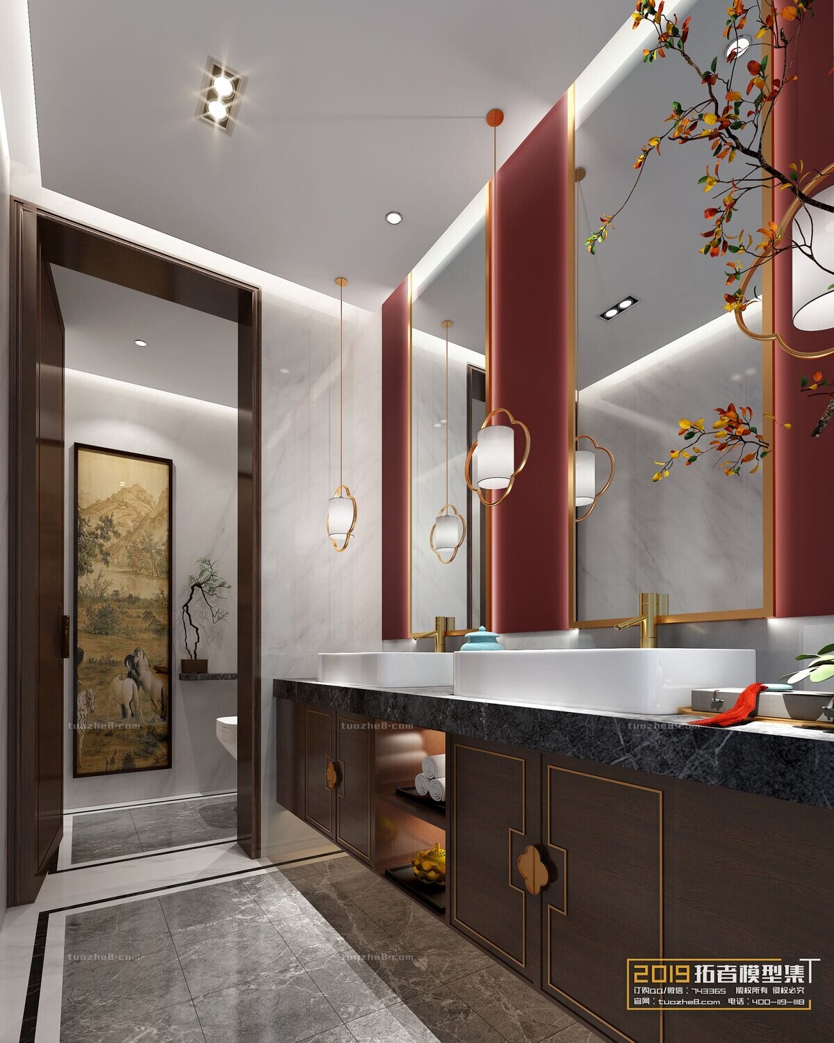19 BATHROOM FULL SCENES  VOL.05 - VRAY