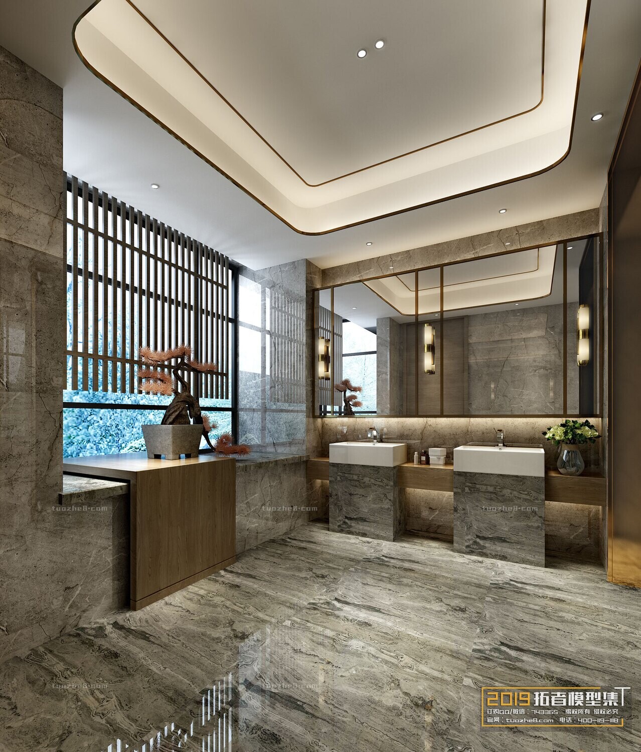 19 BATHROOM FULL SCENES  VOL.05 - VRAY