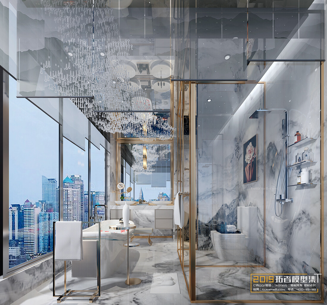 19 BATHROOM FULL SCENES  VOL.05 - VRAY