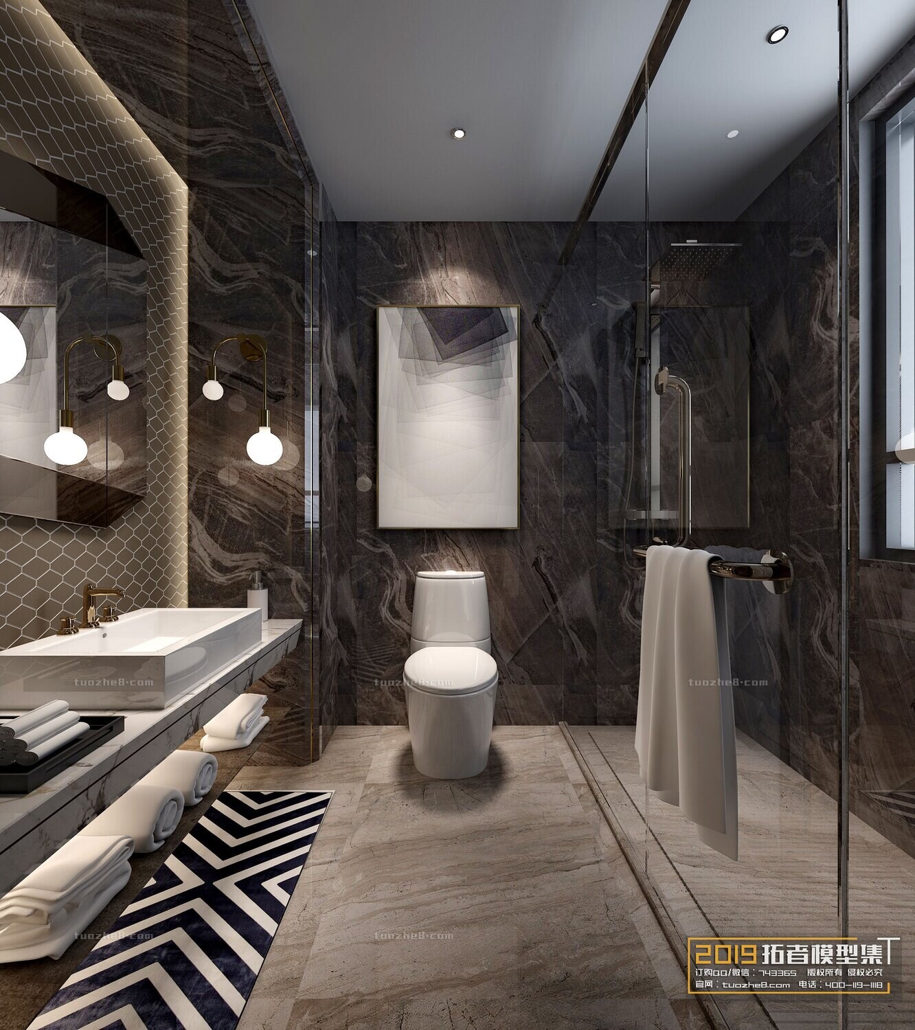 19 BATHROOM FULL SCENES  VOL.05 - VRAY