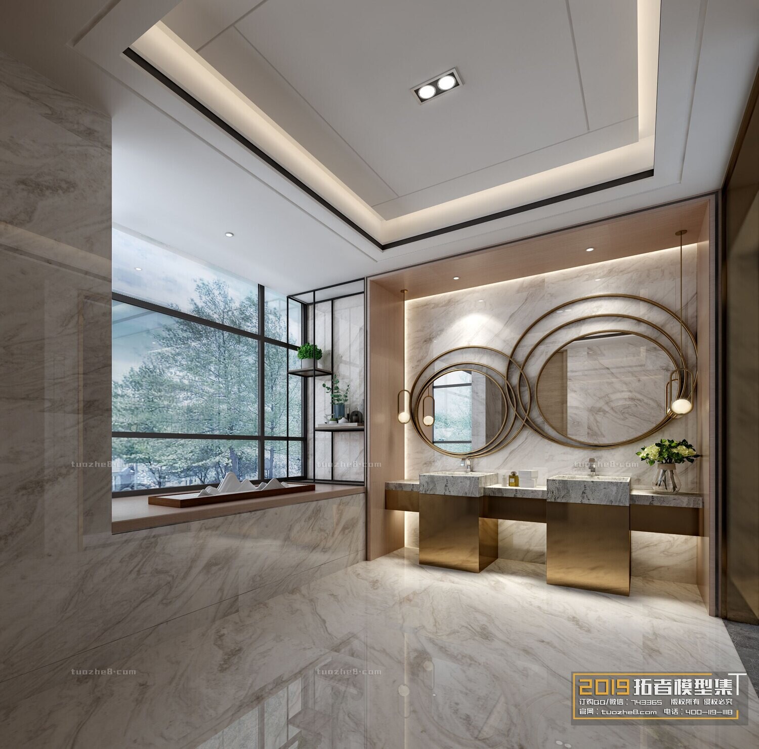 19 BATHROOM FULL SCENES  VOL.05 - VRAY