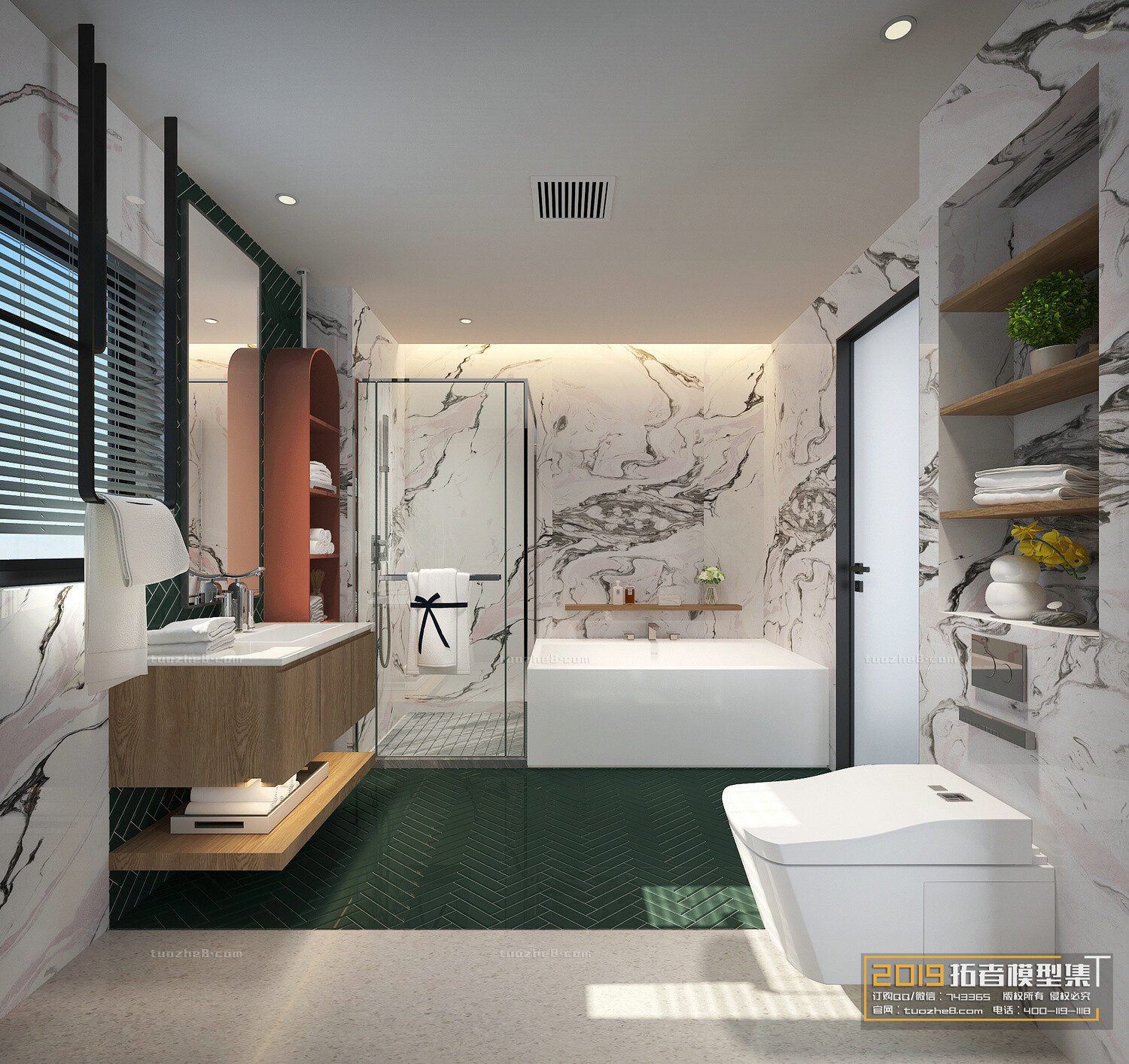 19 BATHROOM FULL SCENES  VOL.05 - VRAY