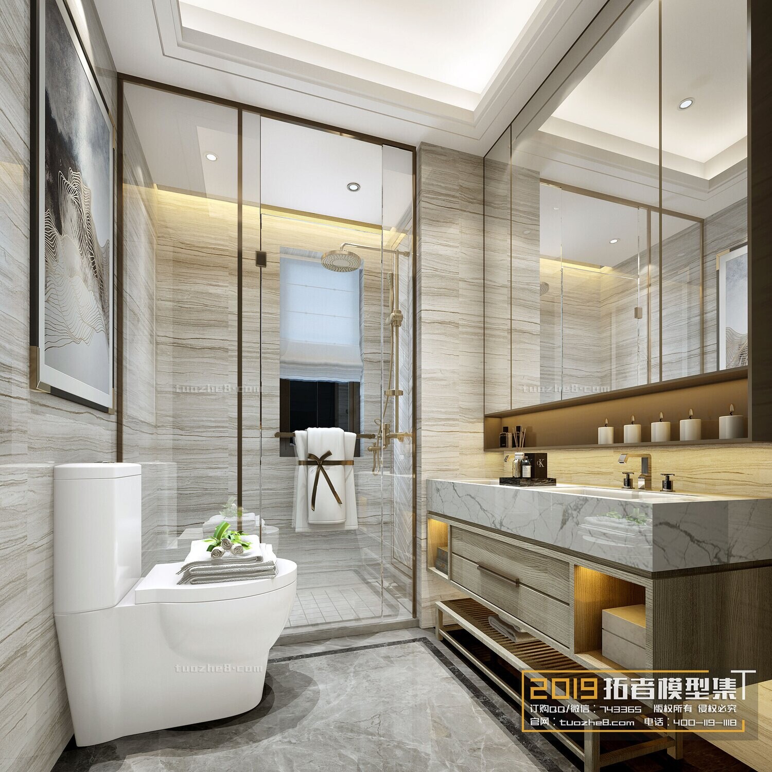 19 BATHROOM FULL SCENES  VOL.05 - VRAY