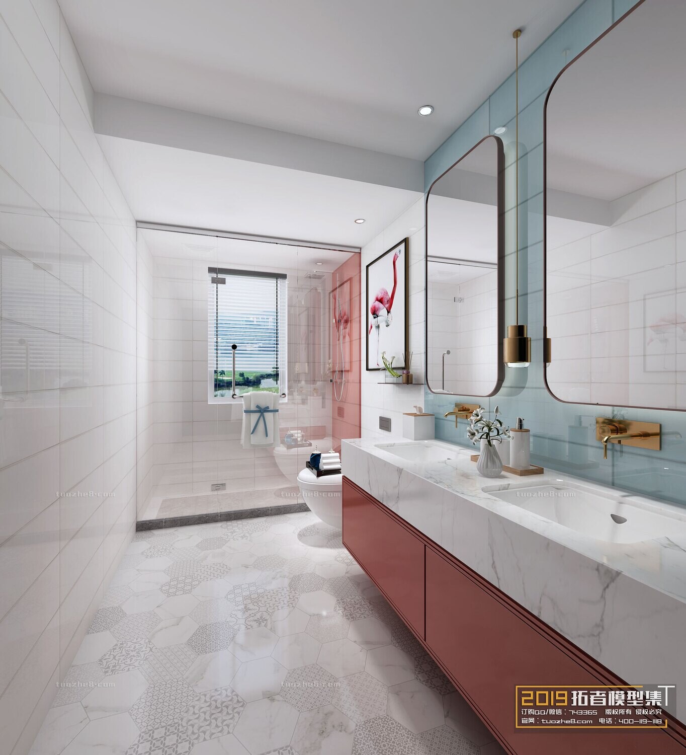 19 BATHROOM FULL SCENES  VOL.05 - VRAY