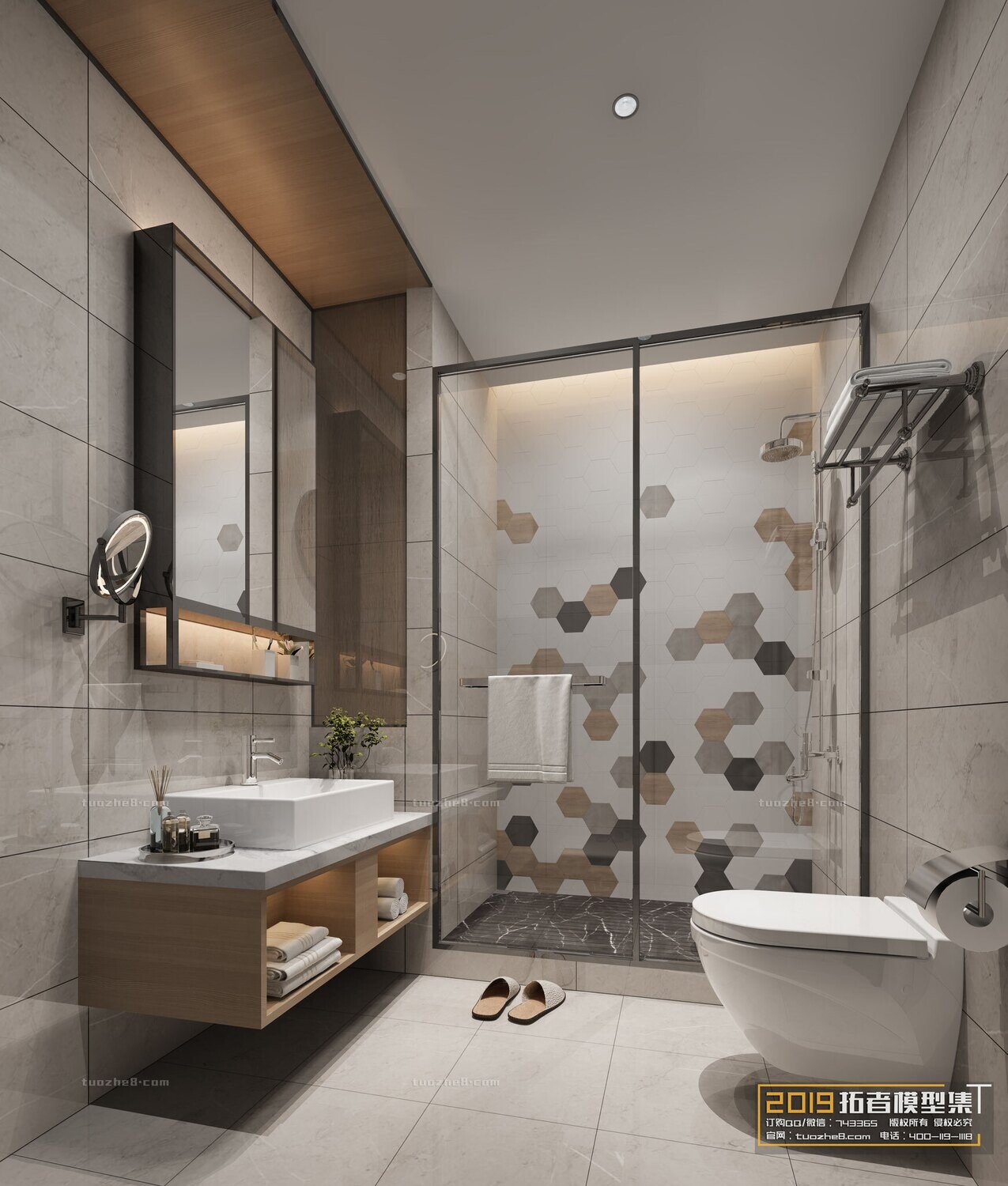 19 BATHROOM FULL SCENES  VOL.05 - VRAY