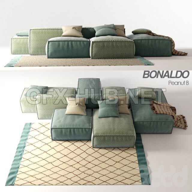 108 SOFA 3D MODELS PRO VOL.02