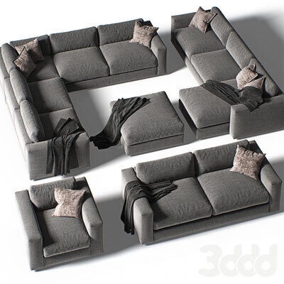 108 SOFA 3D MODELS PRO VOL.02