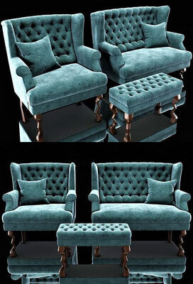 108 SOFA 3D MODELS PRO VOL.02