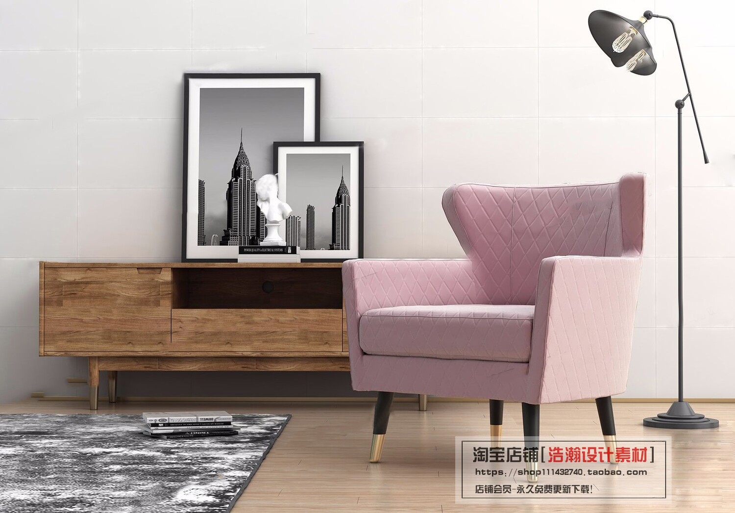 128 CHAIRS AND ARMCHAIRS 3D MODELS VOL.04 - VRAY