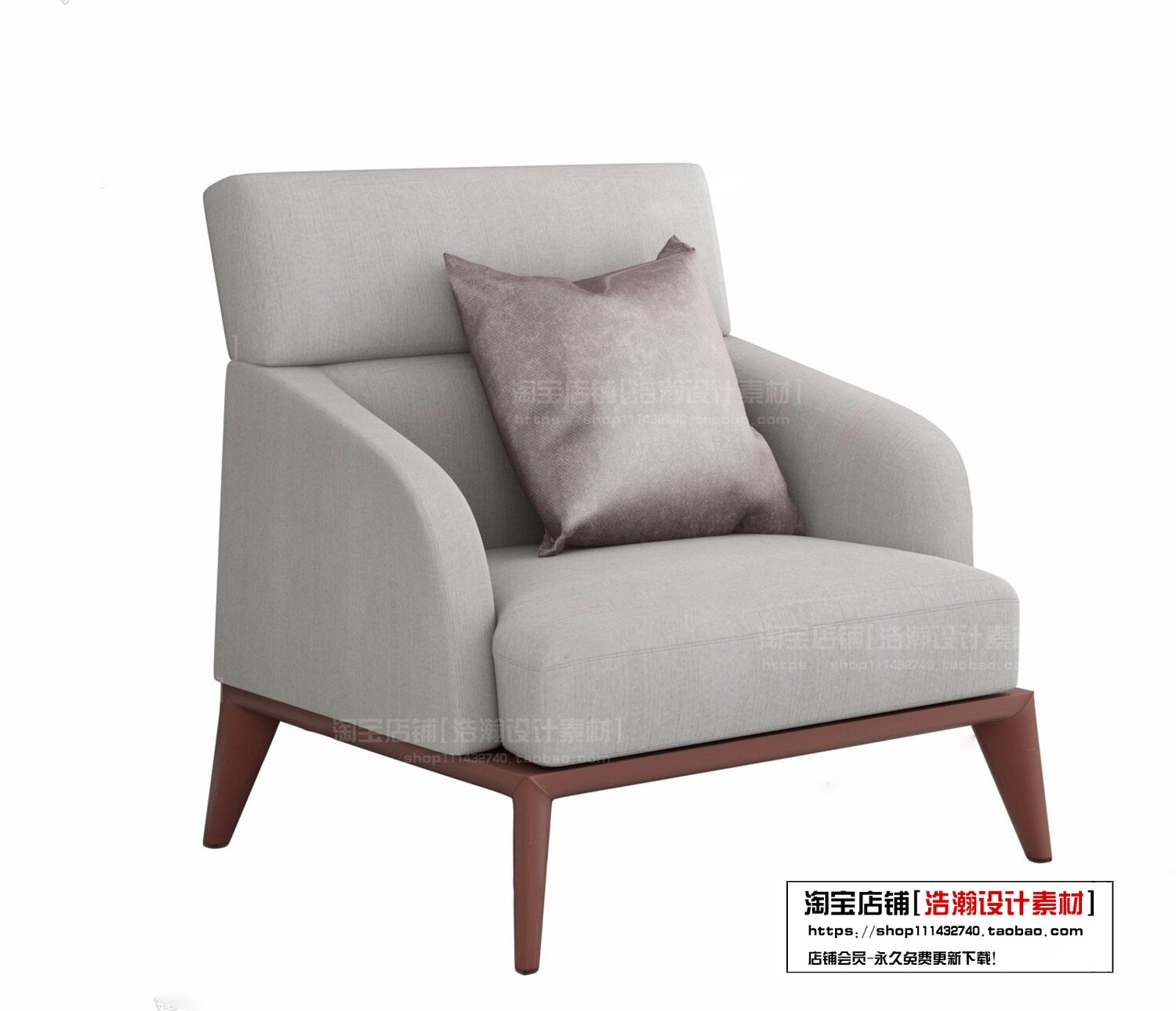 128 CHAIRS AND ARMCHAIRS 3D MODELS VOL.04 - VRAY