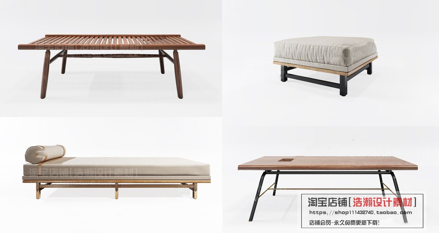 128 CHAIRS AND ARMCHAIRS 3D MODELS VOL.04 - VRAY