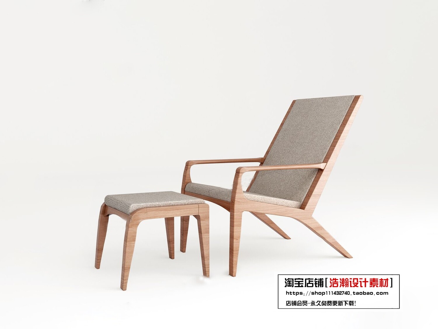 128 CHAIRS AND ARMCHAIRS 3D MODELS VOL.04 - VRAY
