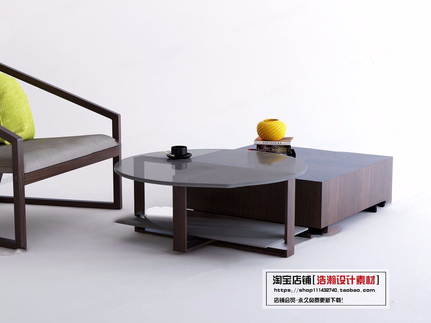 128 CHAIRS AND ARMCHAIRS 3D MODELS VOL.04 - VRAY