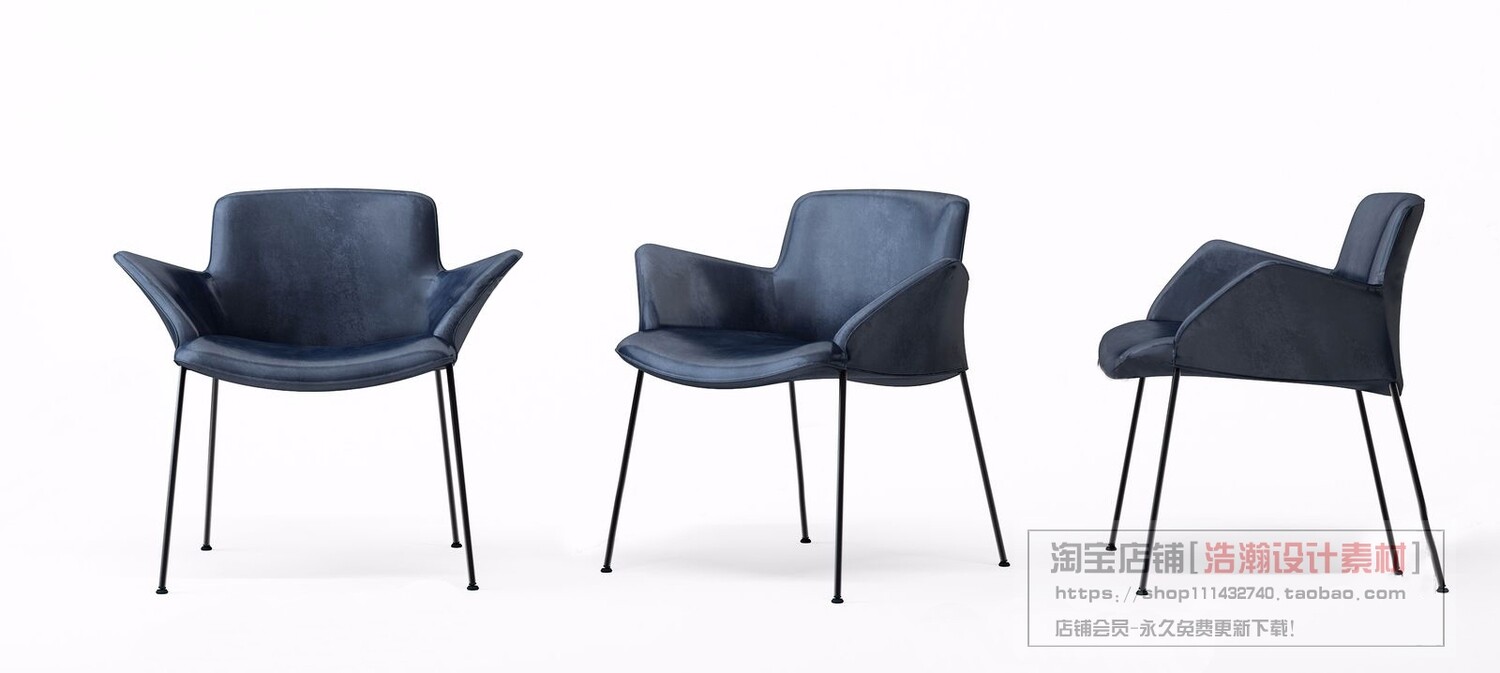 128 CHAIRS AND ARMCHAIRS 3D MODELS VOL.04 - VRAY