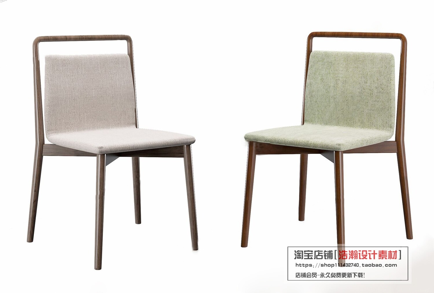 128 CHAIRS AND ARMCHAIRS 3D MODELS VOL.04 - VRAY