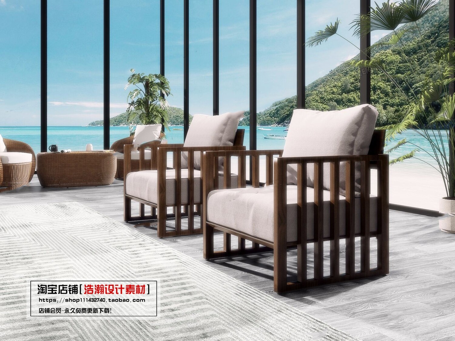 128 CHAIRS AND ARMCHAIRS 3D MODELS VOL.04 - VRAY