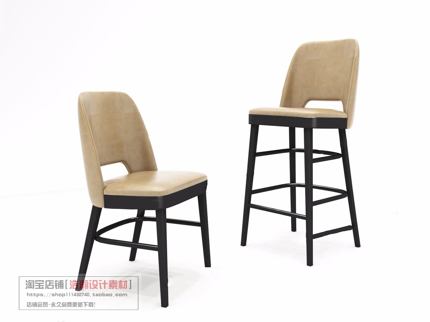 128 CHAIRS AND ARMCHAIRS 3D MODELS VOL.04 - VRAY