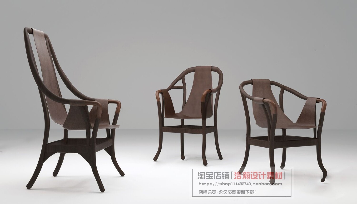 128 CHAIRS AND ARMCHAIRS 3D MODELS VOL.04 - VRAY