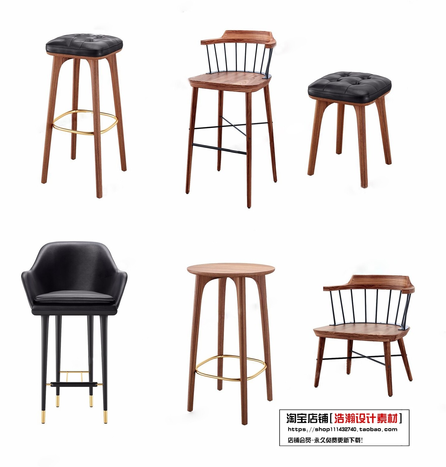 128 CHAIRS AND ARMCHAIRS 3D MODELS VOL.04 - VRAY
