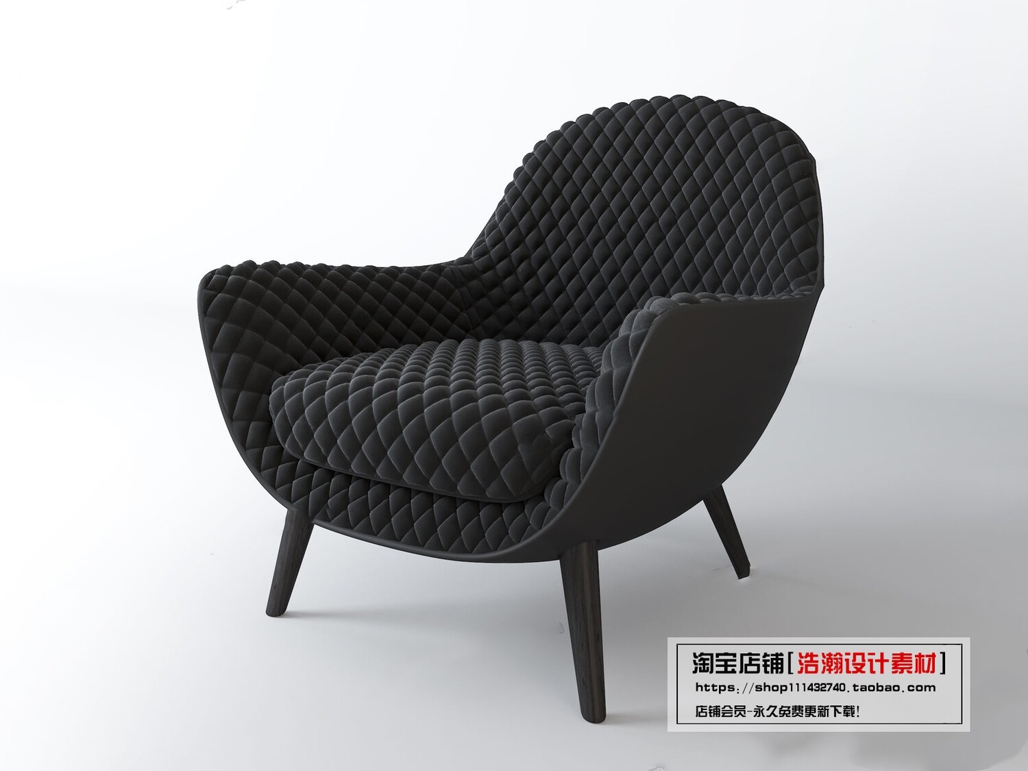 128 CHAIRS AND ARMCHAIRS 3D MODELS VOL.04 - VRAY