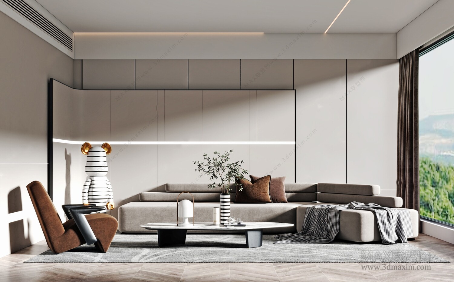 30 Living Room 3d Models Vol.22 - CO.RO.NA