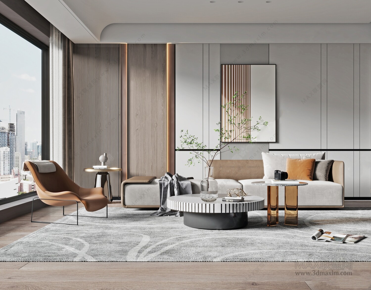 30 Living Room 3d Models Vol.22 - CO.RO.NA