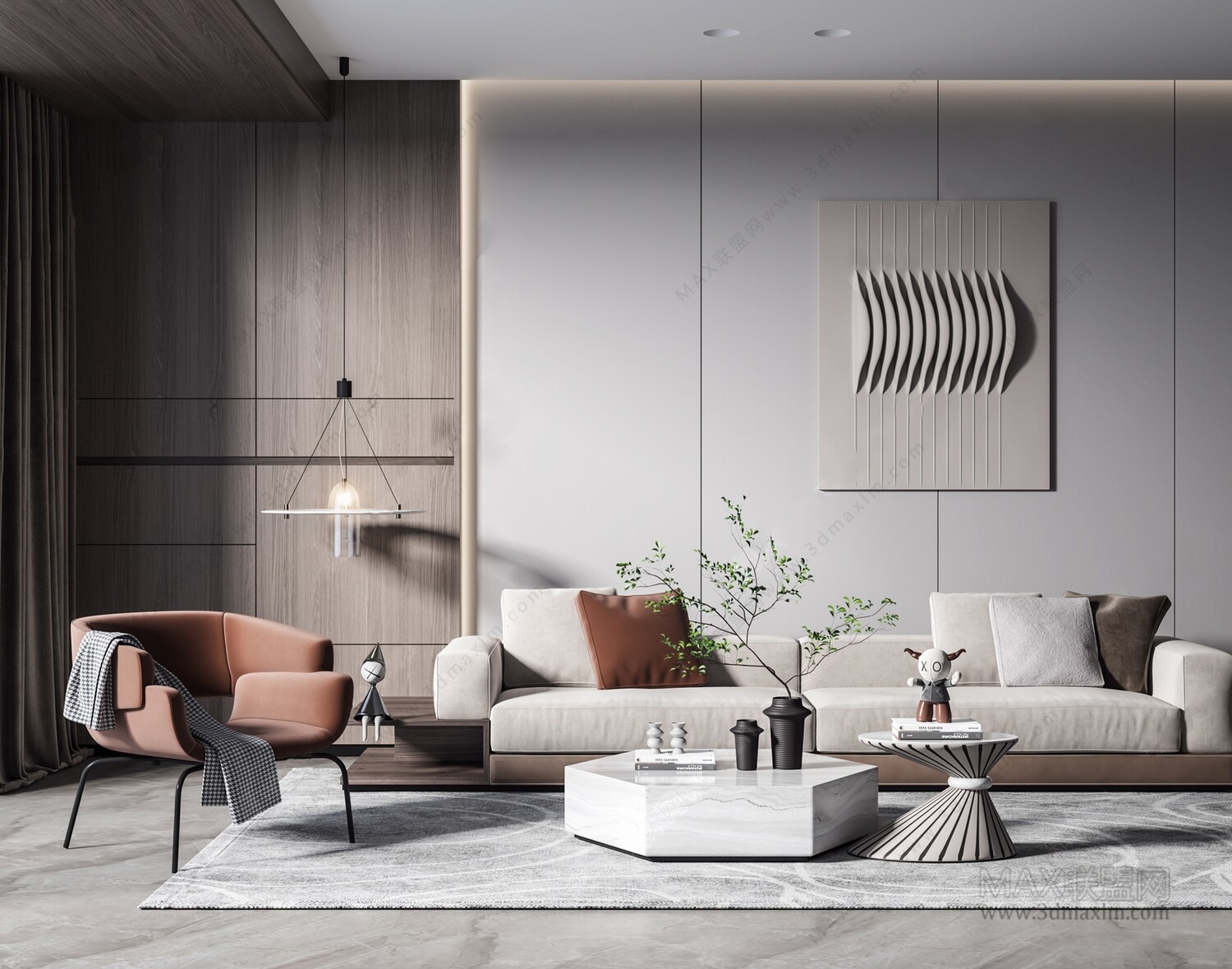 30 Living Room 3d Models Vol.22 - CO.RO.NA