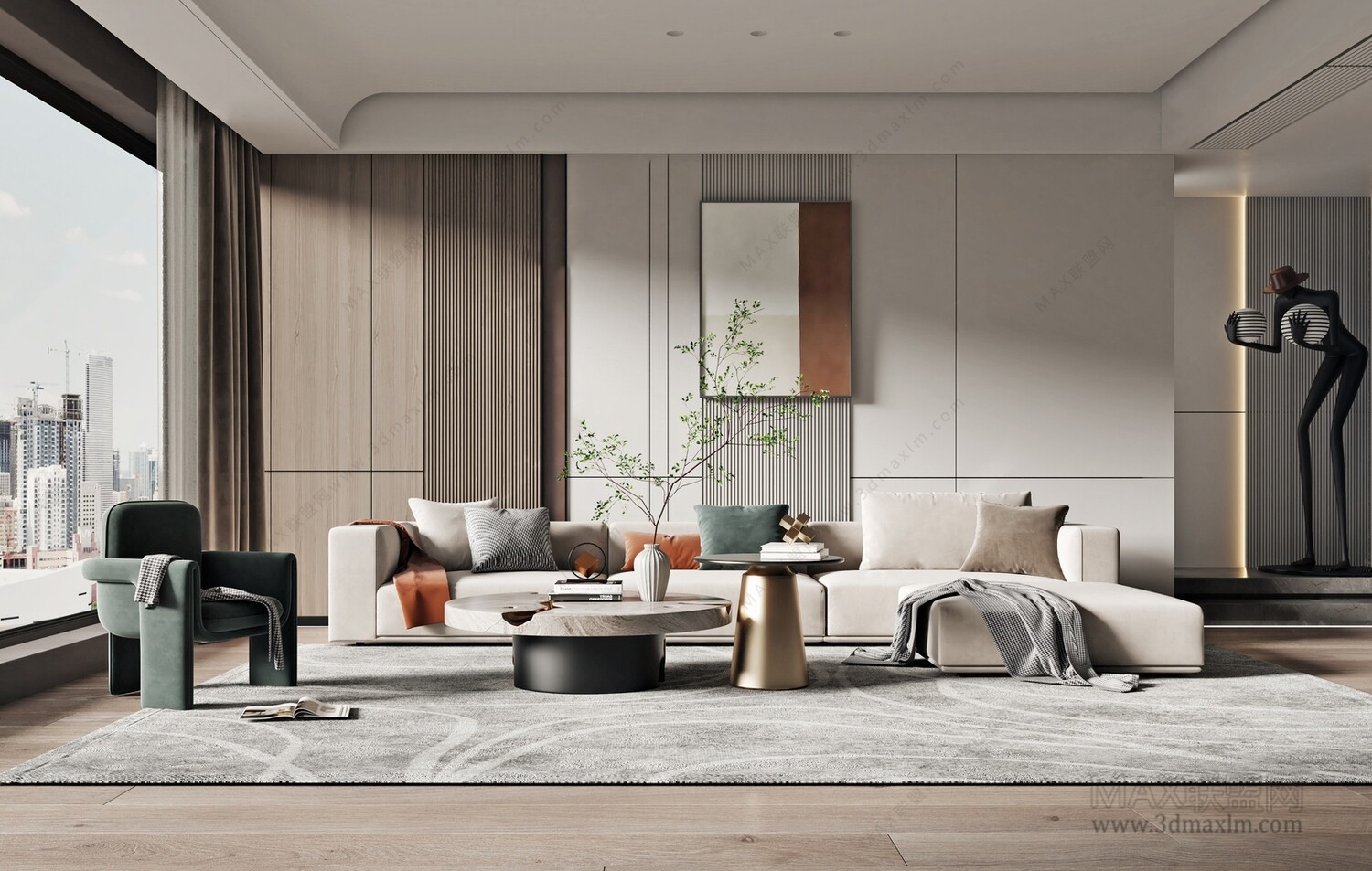 30 Living Room 3d Models Vol.22 - CO.RO.NA