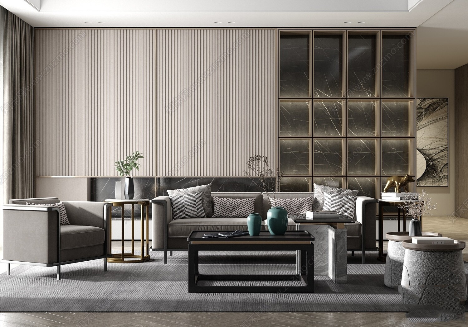 85 LIVING ROOM SKETCHUP 3D MODELS VOL01 - SKETCHUP