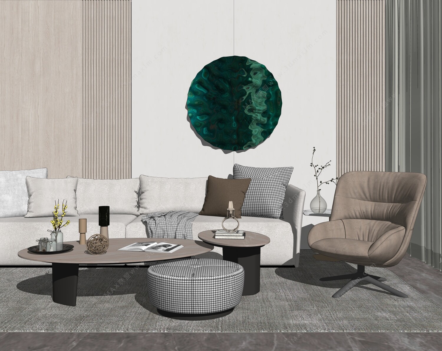 85 LIVING ROOM SKETCHUP 3D MODELS VOL01 - SKETCHUP